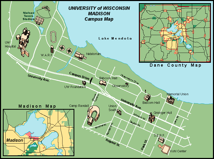 map of uw-madison campus